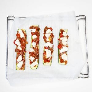 Gevulde courgette